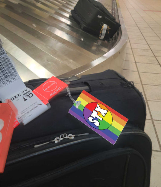 STX Rainbow Circle - Bag Tag
