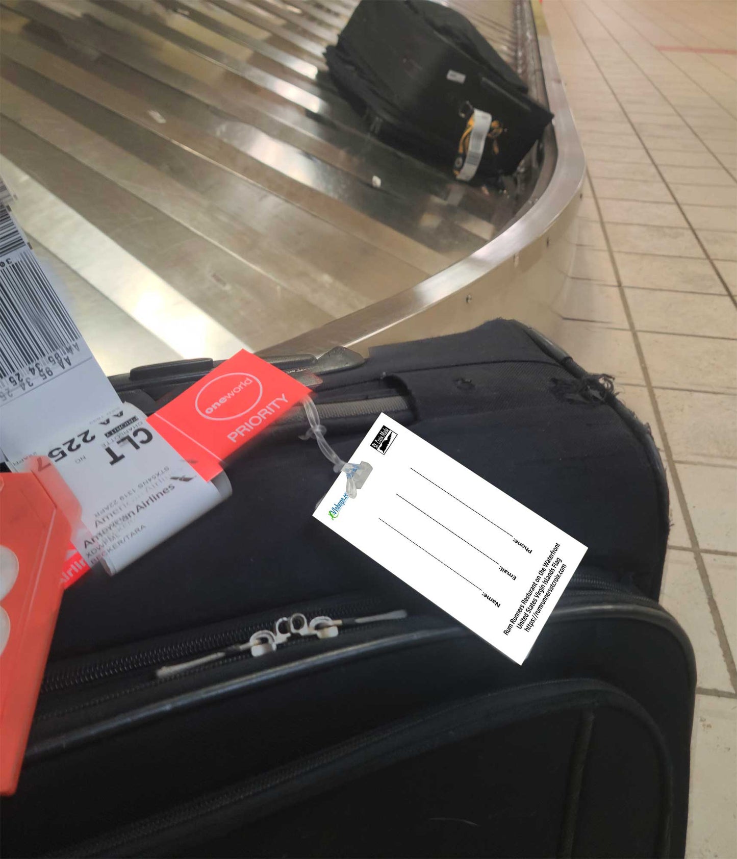 Rum Runners Restaurant - Bag Tag