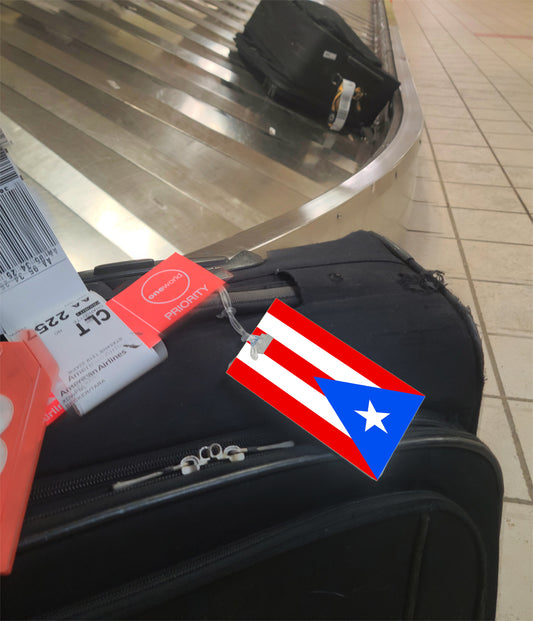 Puerto Rico Flag - Bag Tag