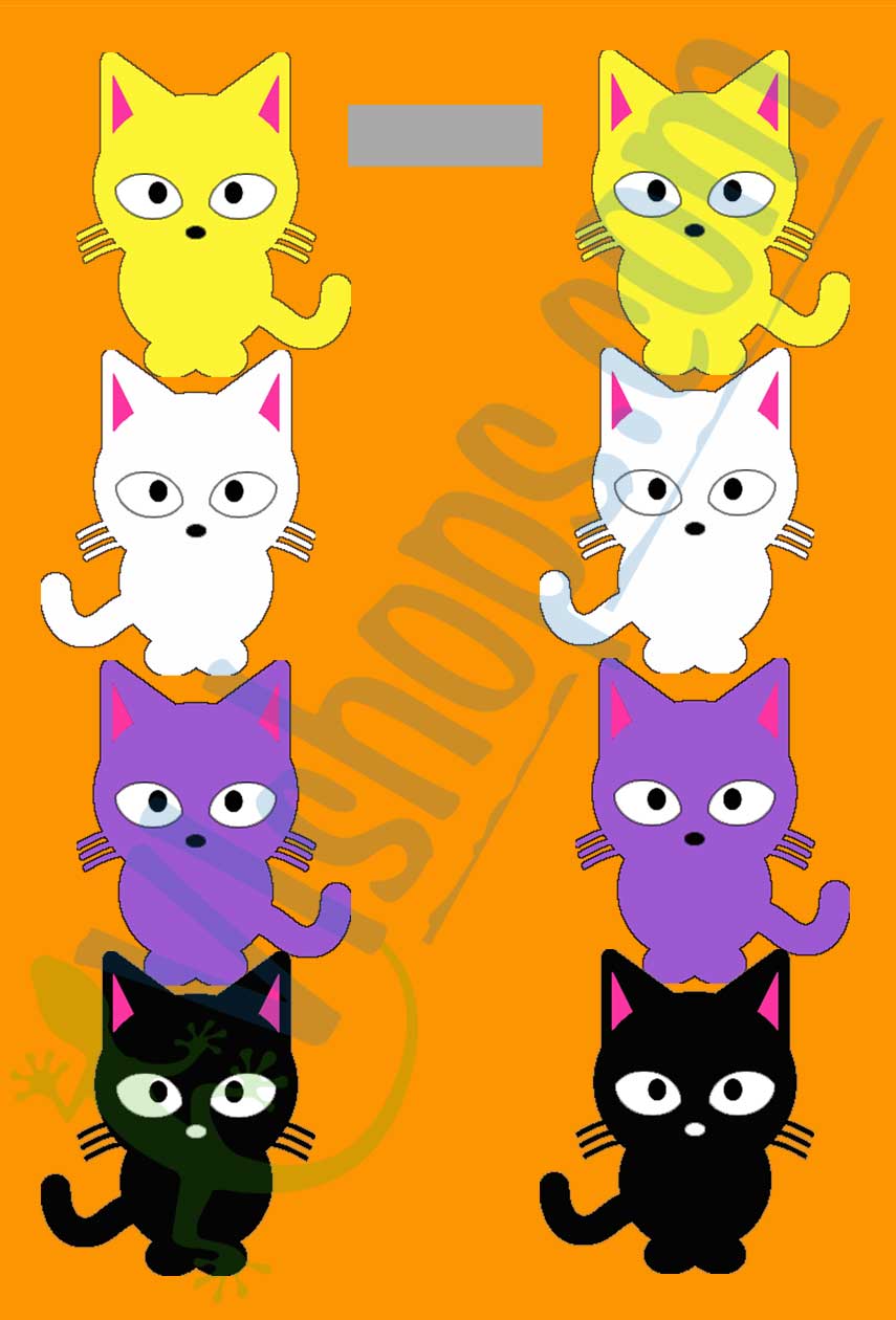 Binary Cats - Bag Tag