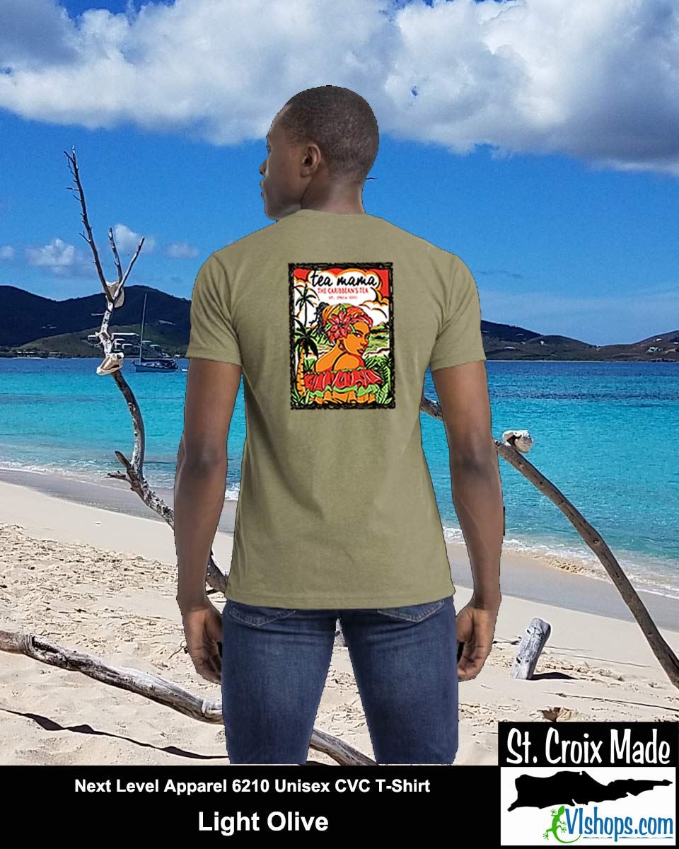 tea mama - Next Level Apparel 6210 Unisex CVC T-Shirt