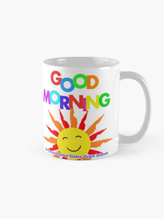 St Croix Sun, Good Morning! - 11 oz mug