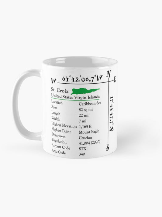 St Croix Demographics - 11 oz Mug