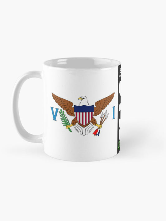 United States Virgin Islands Flag - Modernized Eagle - 11 oz mug