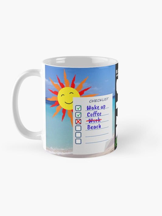 St. Croix's Wakeup Checklist - 11 oz mug