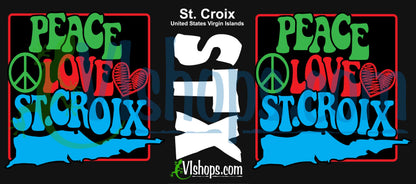 Peace Love St. Croix - 11 oz mug