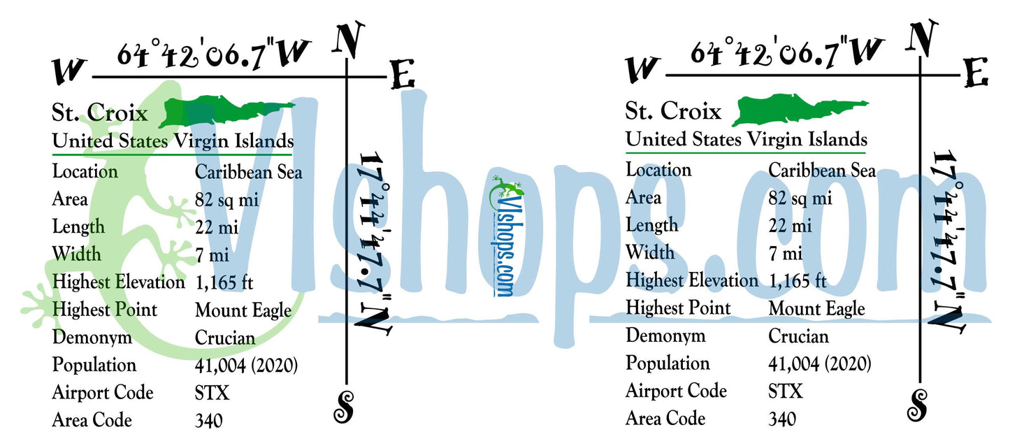 St Croix Demographics - 11 oz Mug