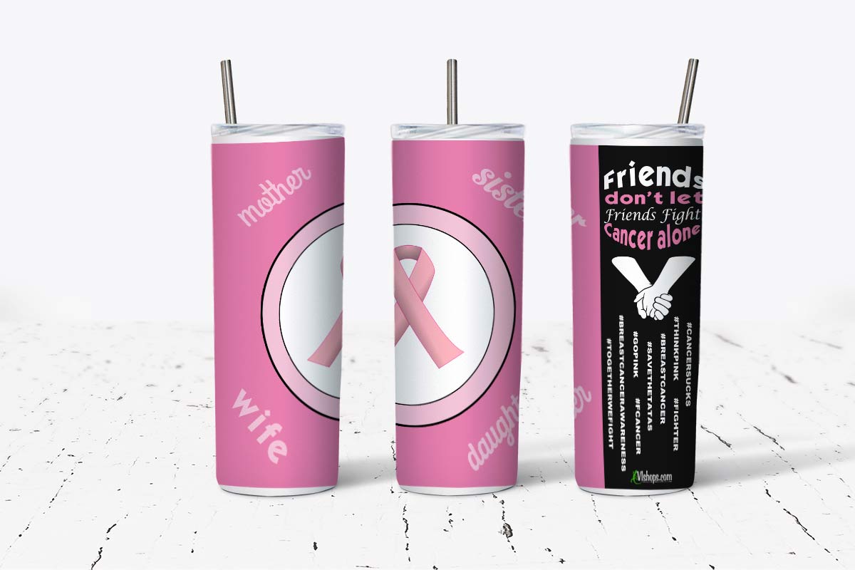 Breast Cancer Awareness - 20oz Skinny Tumbler