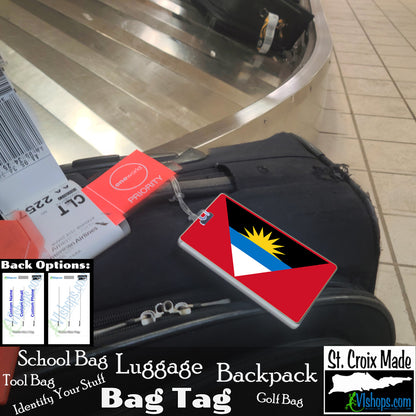 Antigua and Barbuda - 1967 to present - Flags of the World - Bag Tag