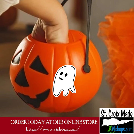 Halloween - Boo - 2.5 x 3 Die Cut Sticker