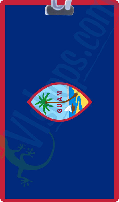 Guam - 1948 to present - Flags of the World - Bag Tag