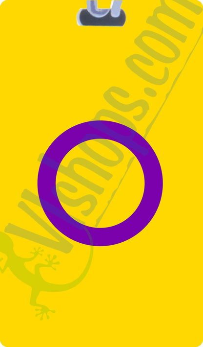 LGBTQ - Intersex - 2013 to present - Flags of the World - Bag Tag