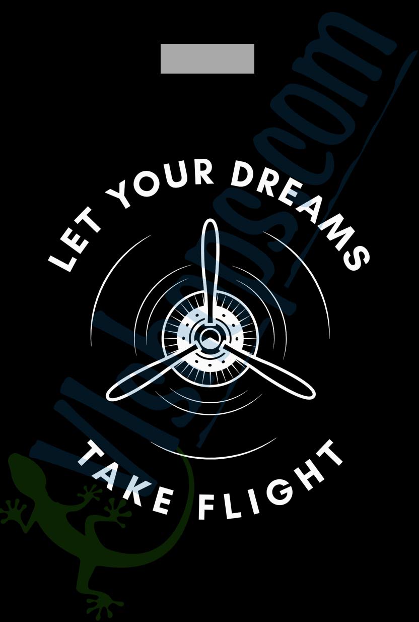 Let Your Dreams Take Flight - Bag Tag