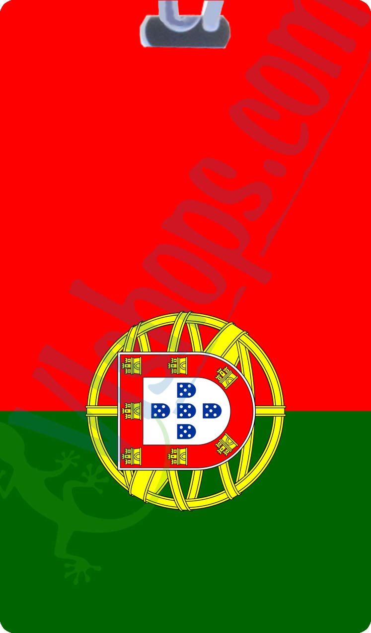 Portugal - 1911 to present - Flags of the World - Bag Tag