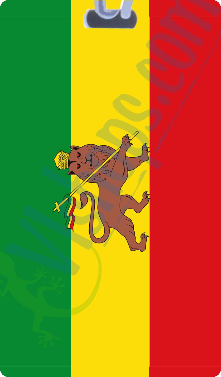 Rastafari - commonly used flag - Flags of the World - Bag Tag