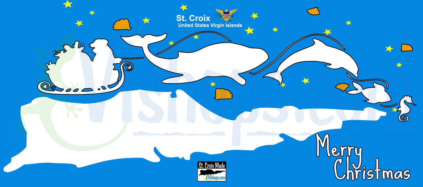 St Croix Sea Animals Sleigh