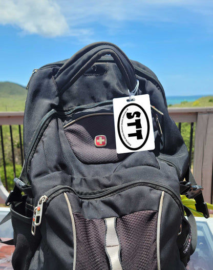 STT Oval - St. Thomas USVI - Bag Tag