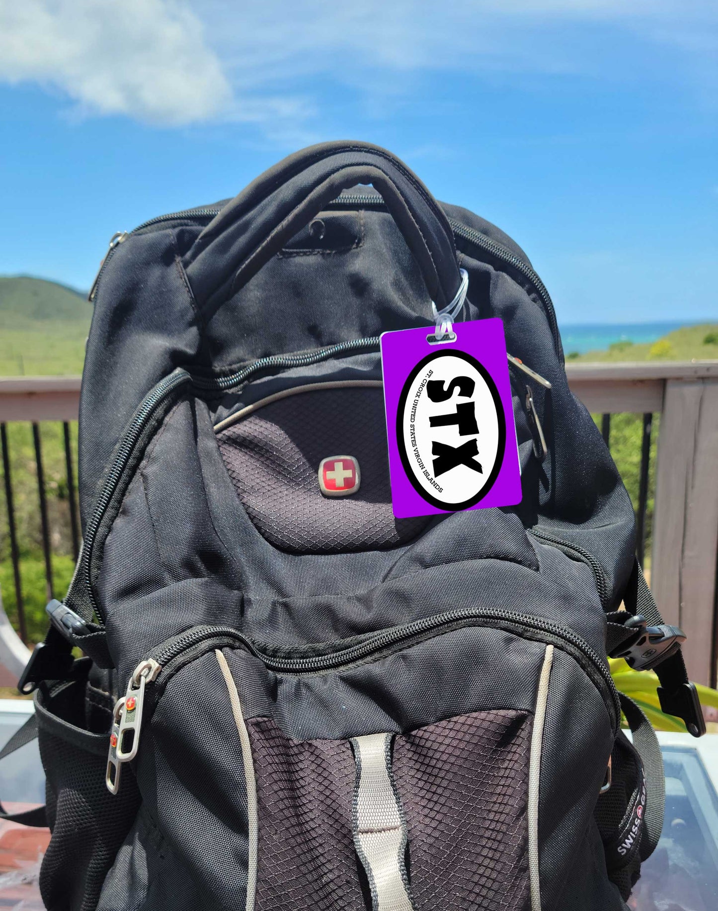 STX Oval - St. Croix - Bag Tag