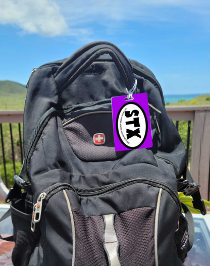 STX Oval - St. Croix - Bag Tag