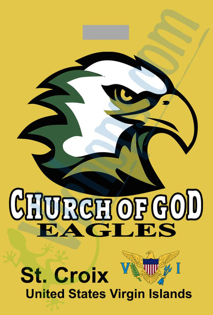 Church of God Eagles - Bag Tag