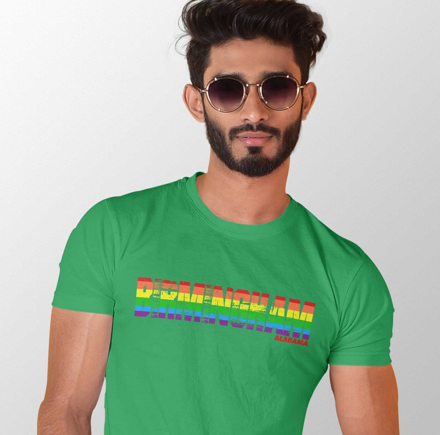 Birmingham Alabama Rainbow Design