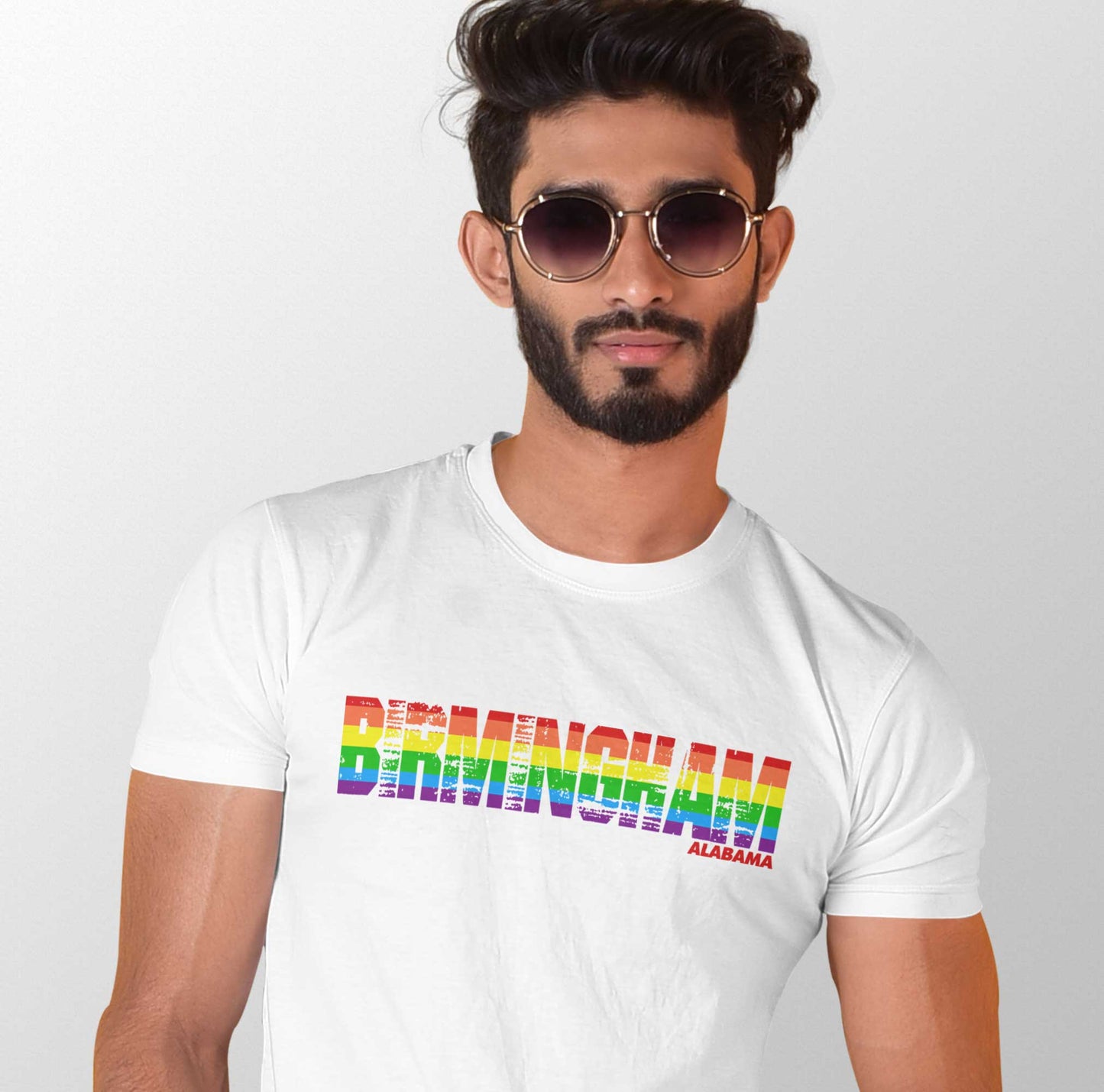 Birmingham Alabama Rainbow Design