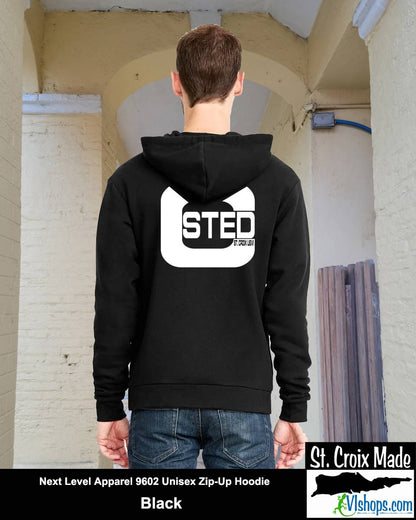 CSTED - Next Level Apparel 9602 Unisex Zip-Up Hoodie