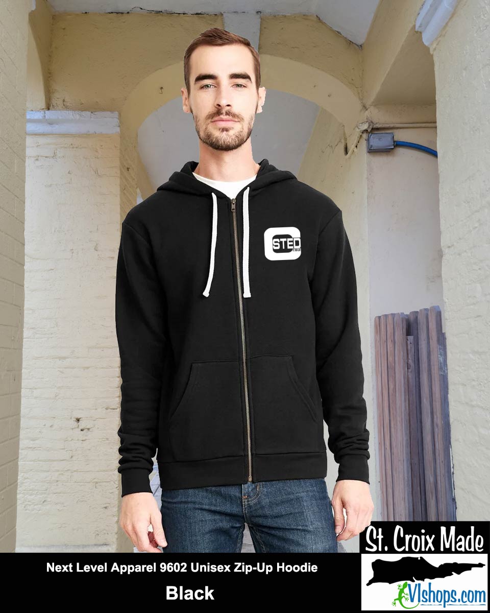 CSTED - Next Level Apparel 9602 Unisex Zip-Up Hoodie