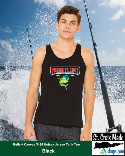 Fishing St. Croix - 3480 Bella + Canvas Unisex Jersey Tank Top