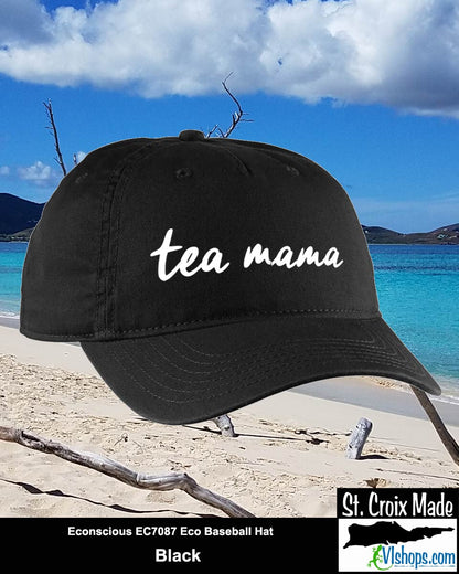 tea mama - Econscious EC7087 Eco Baseball Hat