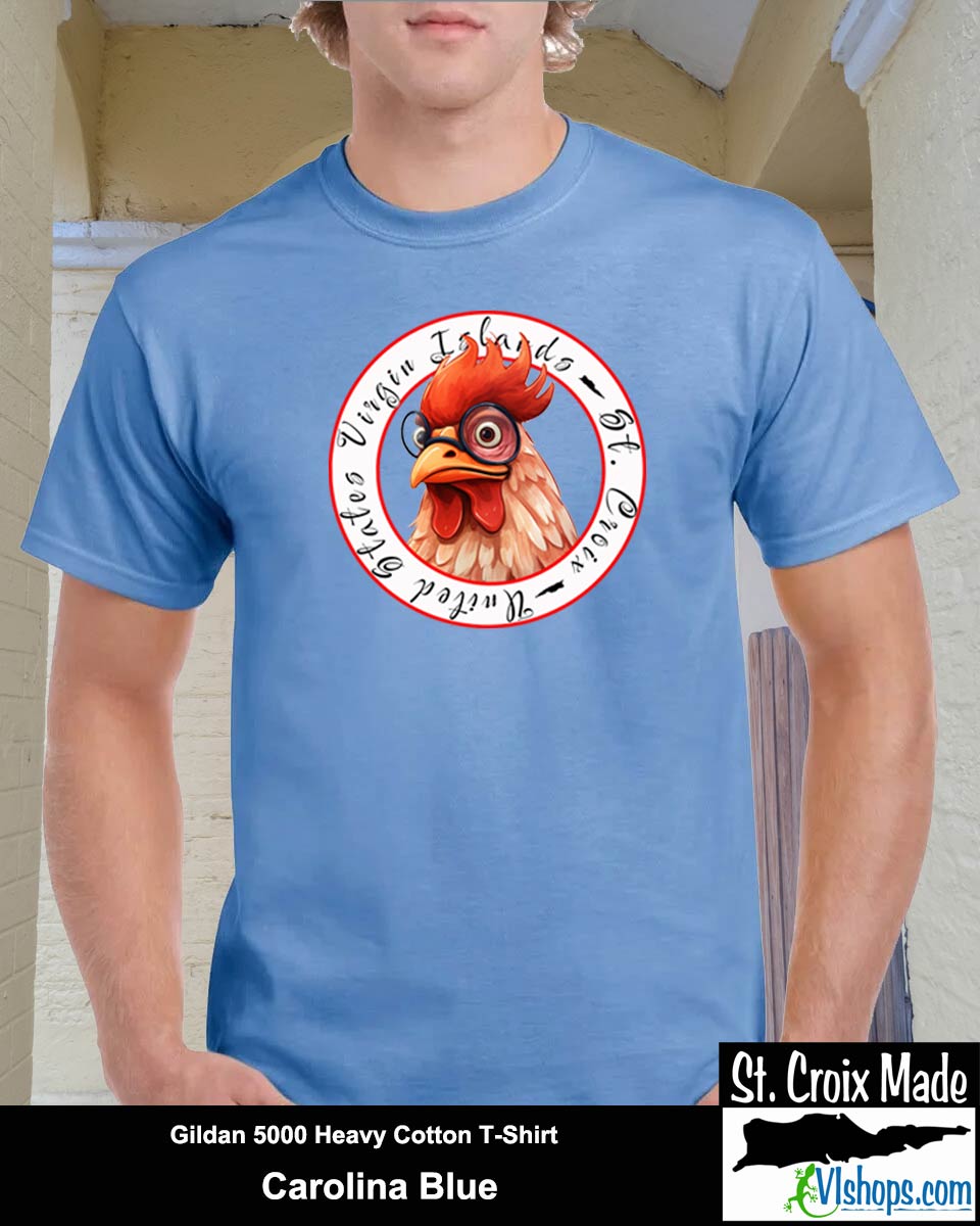 Chicken - Gildan 5000 5.3 oz Heavy Cotton T-Shirt