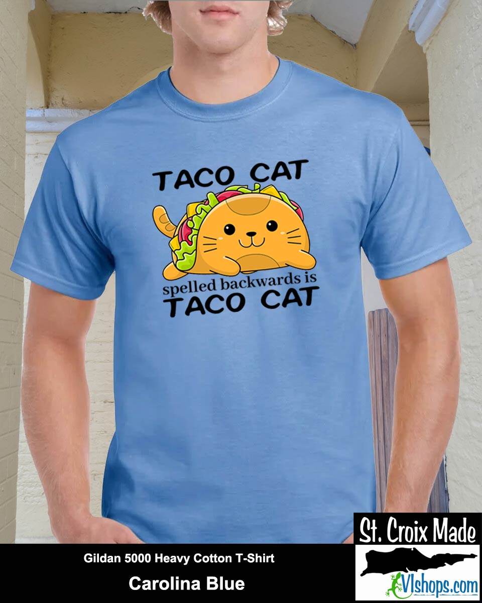 Taco Cat - Gildan 5000 Heavy Cotton T-Shirt