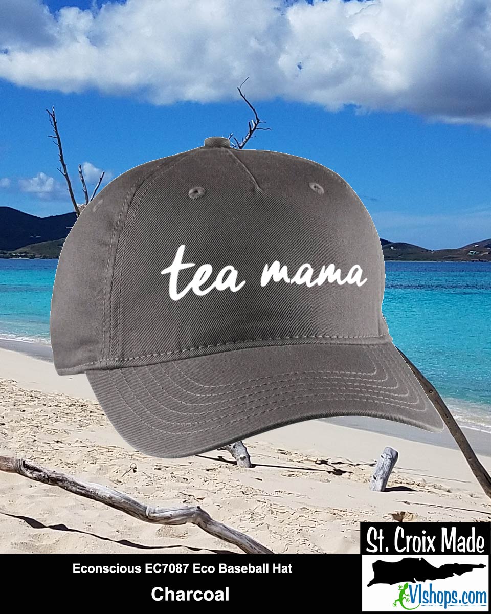 tea mama - Econscious EC7087 Eco Baseball Hat