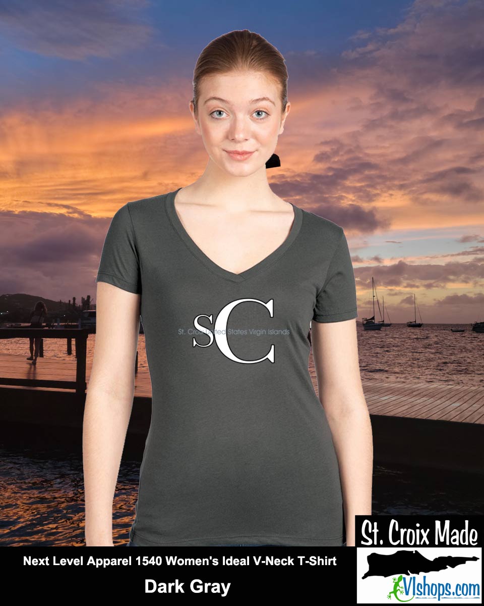 SC - Elegant - Next Level Apparel 1540 Women's Ideal V-Neck T-Shirt