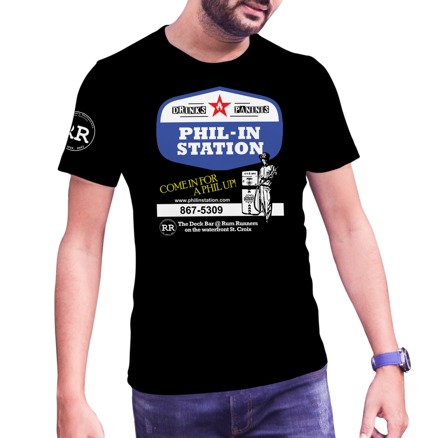 Rum Runners - Phil-in-Station Deck Bar Shirt