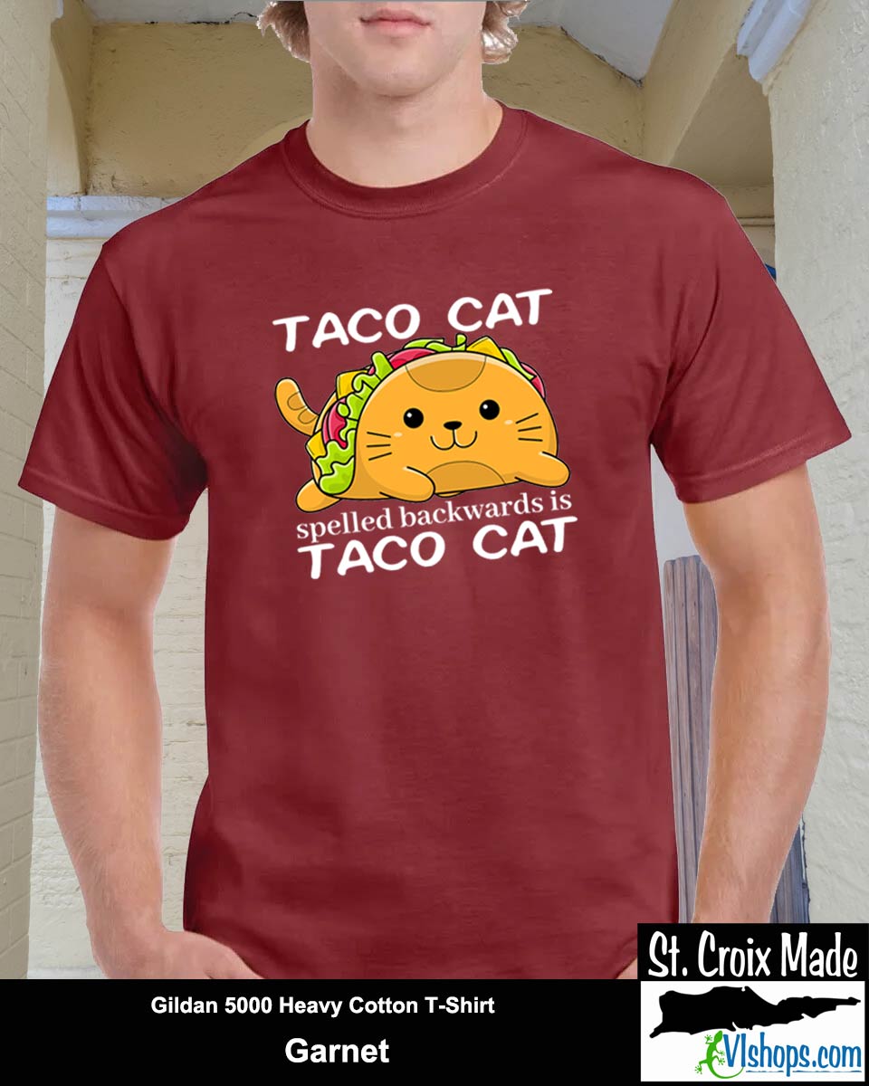 Taco Cat - Gildan 5000 Heavy Cotton T-Shirt