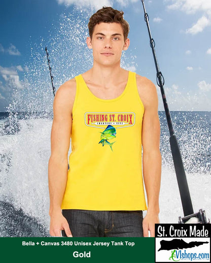 Fishing St. Croix - 3480 Bella + Canvas Unisex Jersey Tank Top