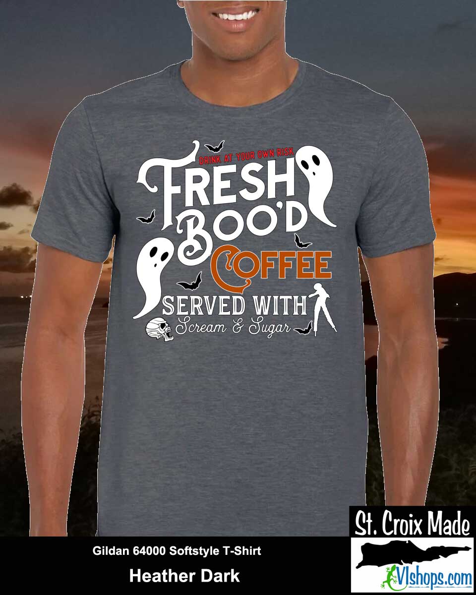 Fresh Boo'd Coffee - Gildan 64000 Softstyle T-Shirt