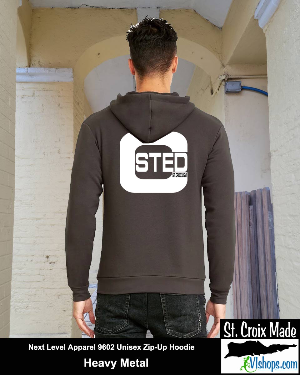 CSTED - Next Level Apparel 9602 Unisex Zip-Up Hoodie