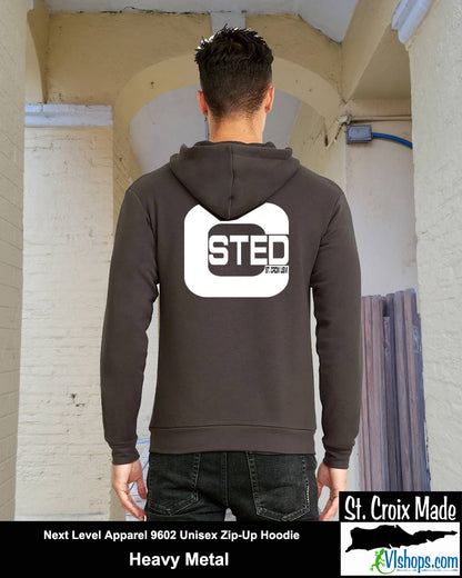 CSTED - Next Level Apparel 9602 Unisex Zip-Up Hoodie