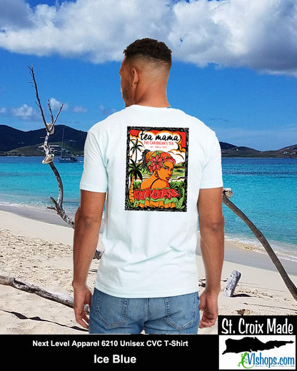 tea mama - Next Level Apparel 6210 Unisex CVC T-Shirt