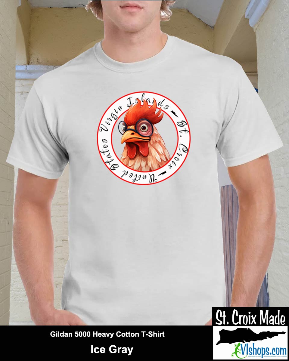 Chicken - Gildan 5000 5.3 oz Heavy Cotton T-Shirt