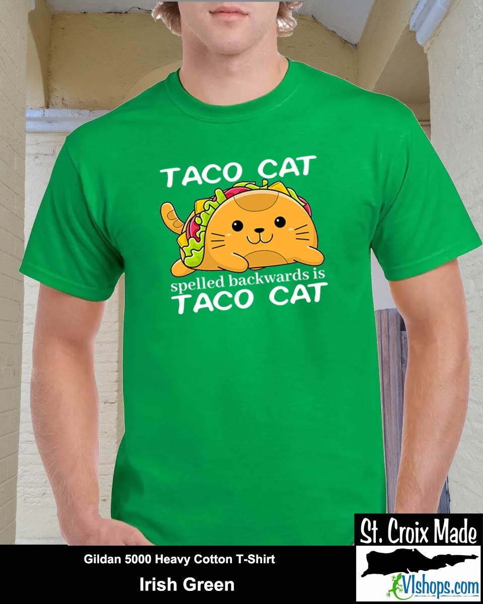 Taco Cat - Gildan 5000 Heavy Cotton T-Shirt