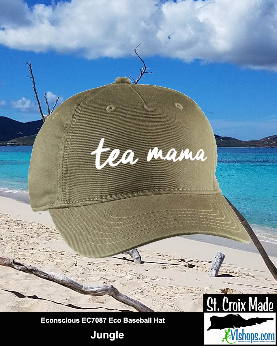 tea mama - Econscious EC7087 Eco Baseball Hat