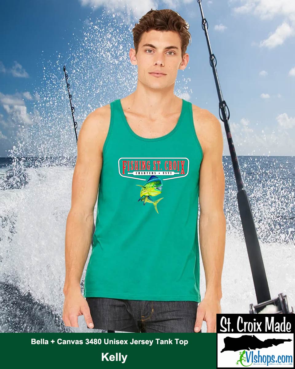 Fishing St. Croix - 3480 Bella + Canvas Unisex Jersey Tank Top