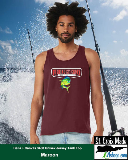 Fishing St. Croix - 3480 Bella + Canvas Unisex Jersey Tank Top