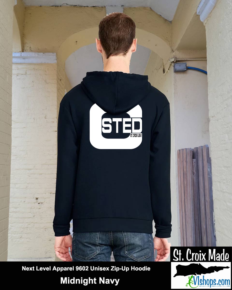 CSTED - Next Level Apparel 9602 Unisex Zip-Up Hoodie