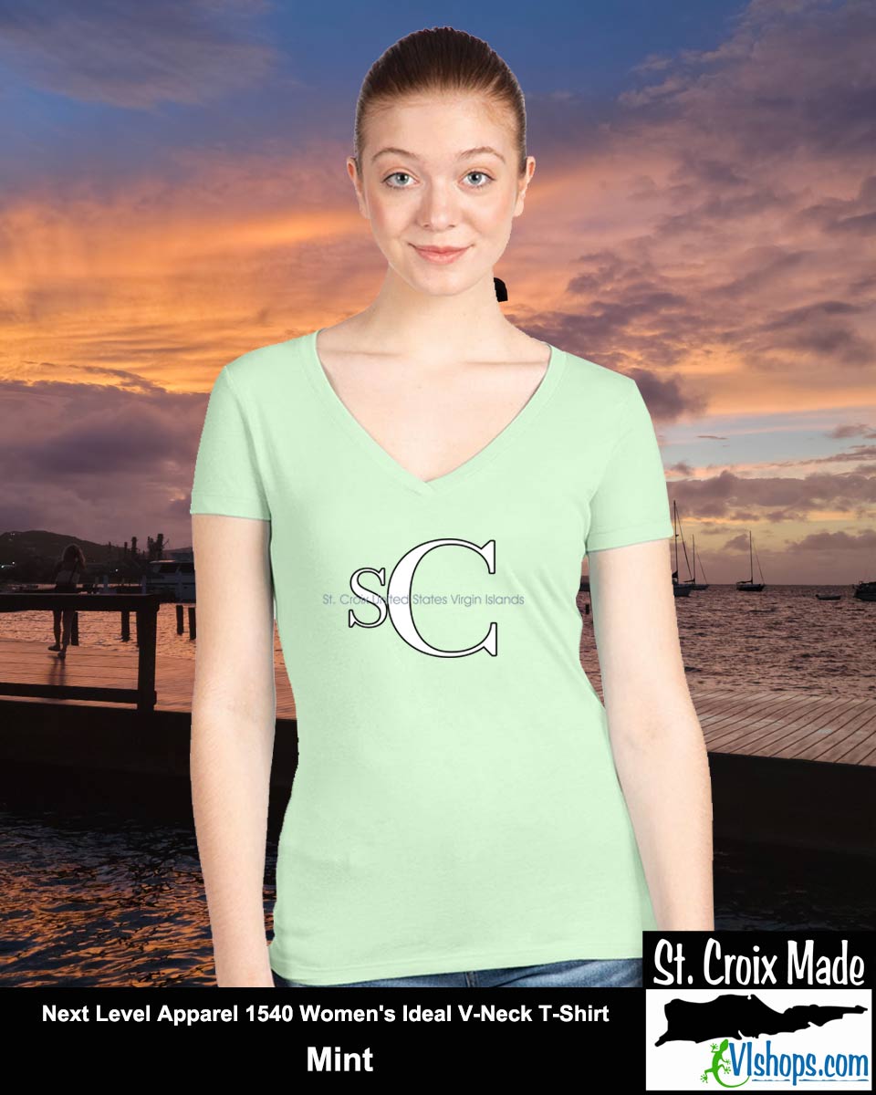 SC - Elegant - Next Level Apparel 1540 Women's Ideal V-Neck T-Shirt