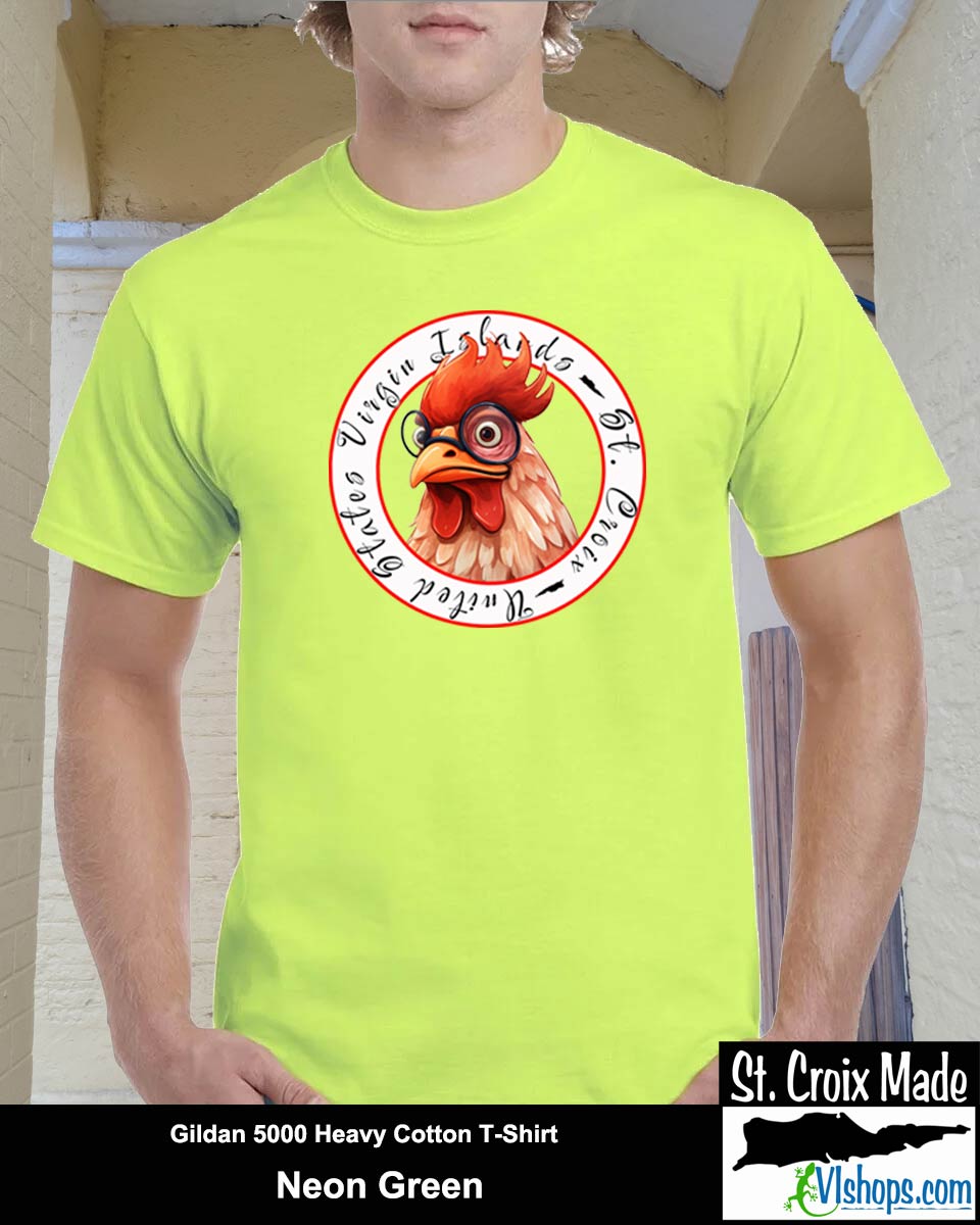 Chicken - Gildan 5000 5.3 oz Heavy Cotton T-Shirt