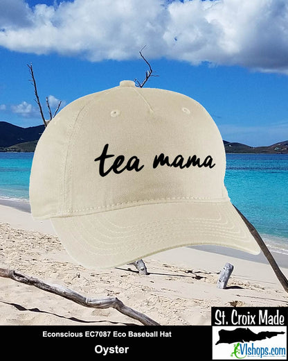 tea mama - Econscious EC7087 Eco Baseball Hat